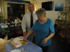 Cutting our 50th Wedding Anniversary cake